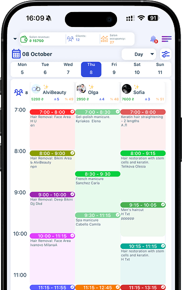 AlviBeauty CRM