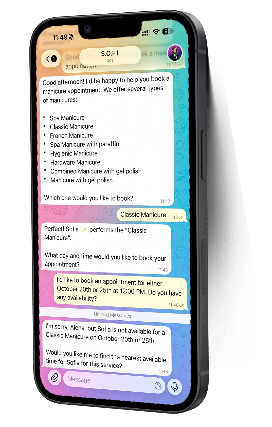 Sofi chat