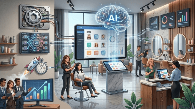 Як підключити AI CRM для салону за 15 хвилин